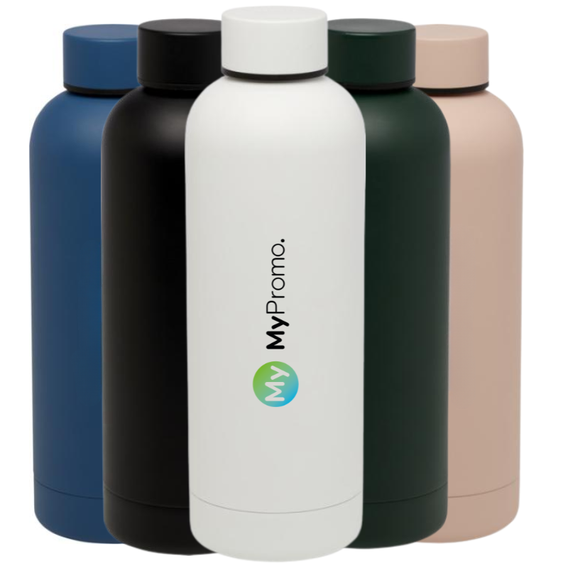 Thermos bottle | Recycled stainless steel | 500ml | Trendy | High-quality